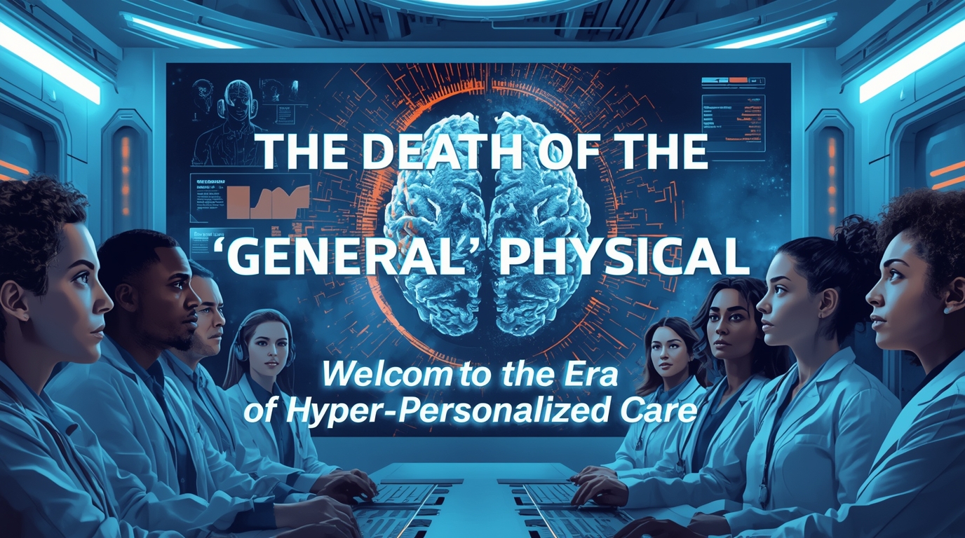 The Death of the 'General' Physical: Welcome to the Era of Hyper-Personalized Care.
