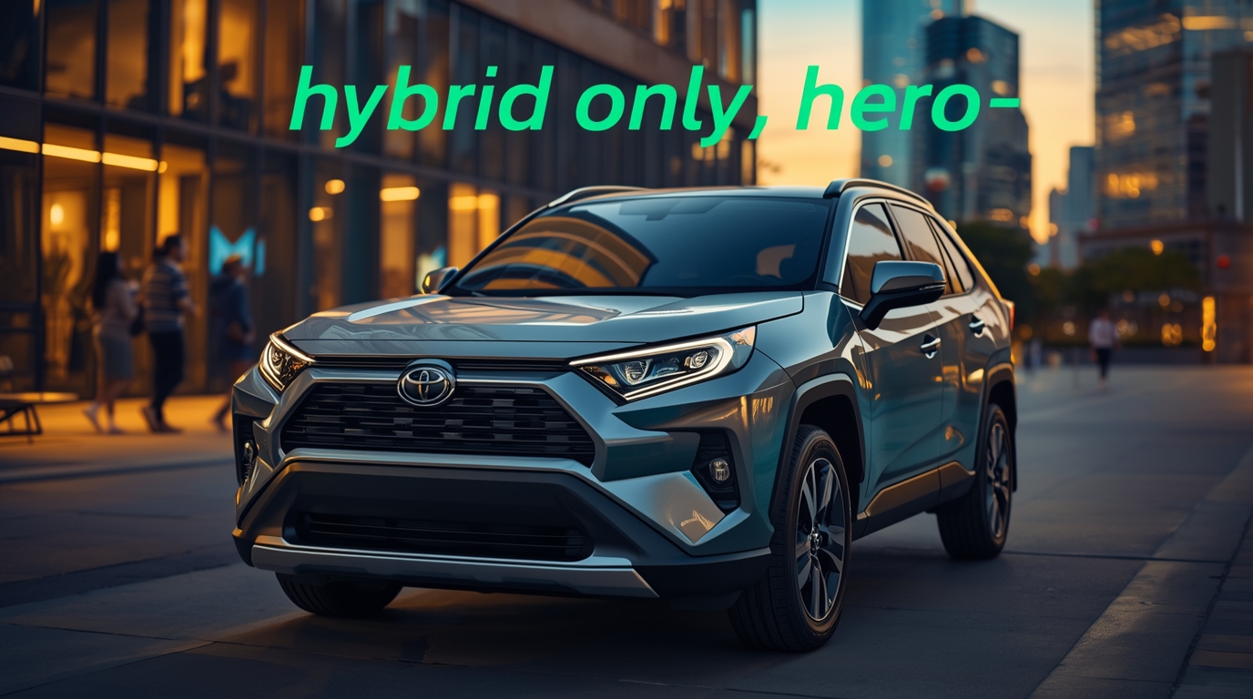 2026 Toyota RAV4: The Hybrid-Only Hero